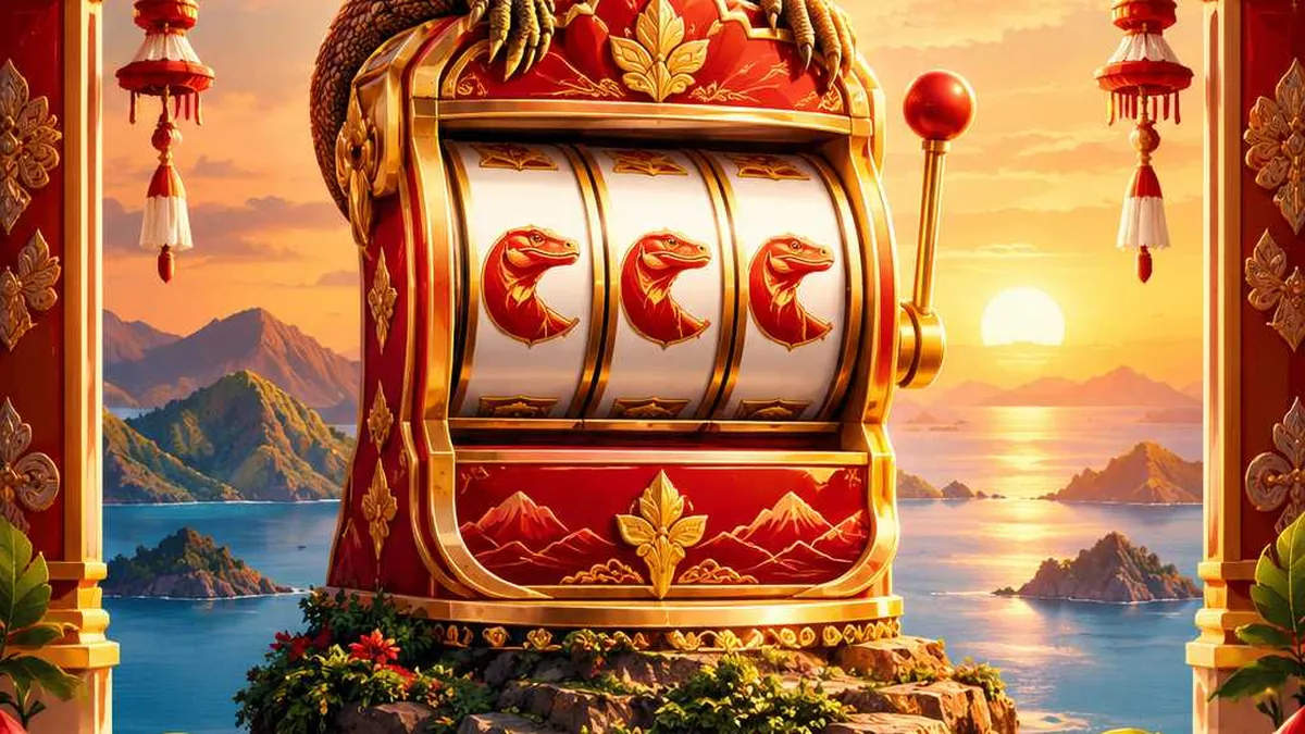 Juara slot turnamen arena dengan piala dan papan skor tertinggi