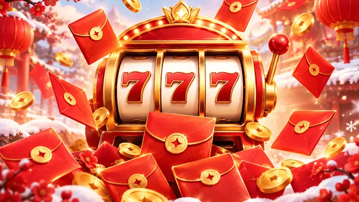 Simbol jackpot dan koin untuk partai slot Catur777